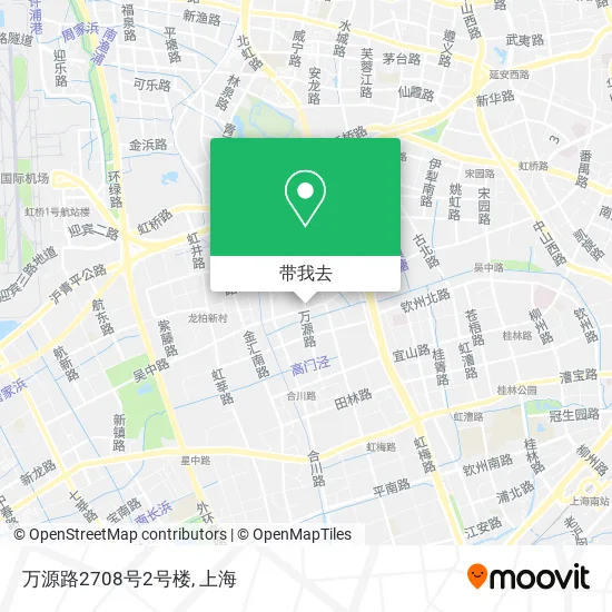 万源路2708号2号楼地图