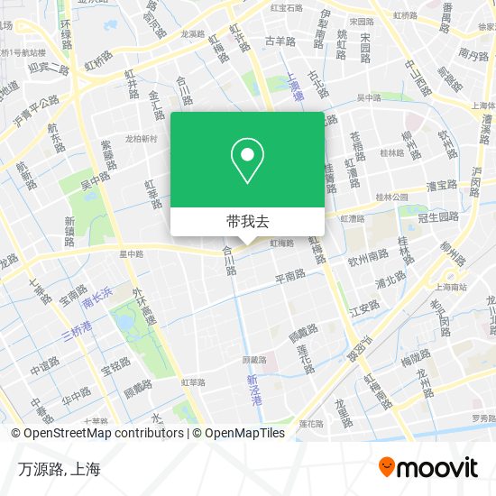 万源路地图