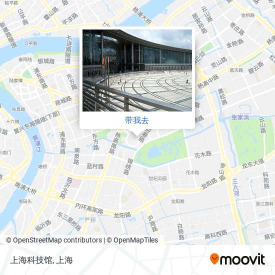 上海科技馆地图