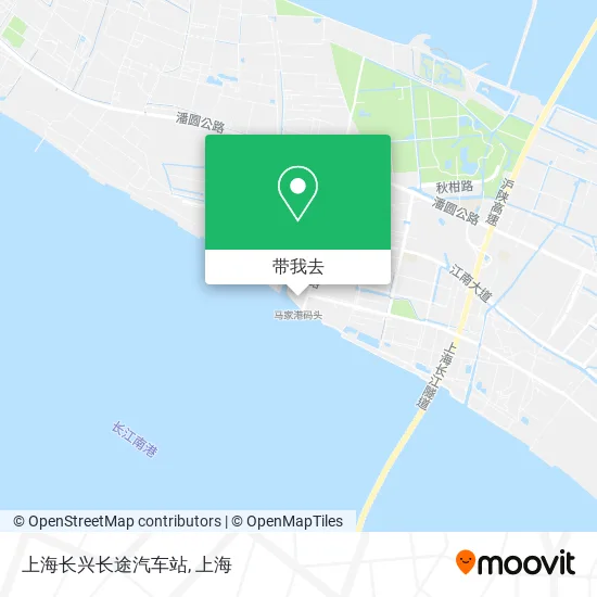 上海长兴长途汽车站地图