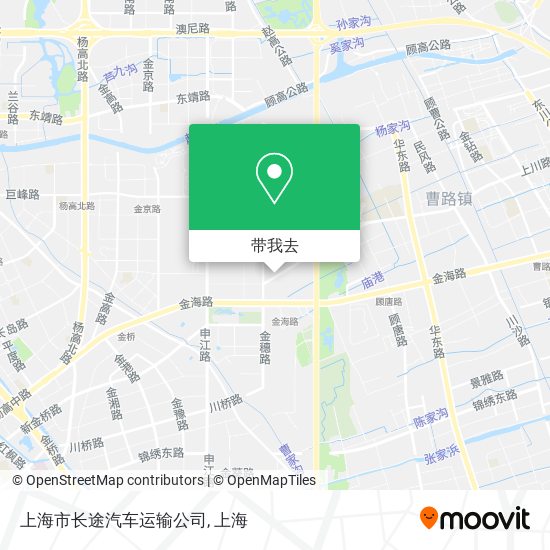上海市长途汽车运输公司地图