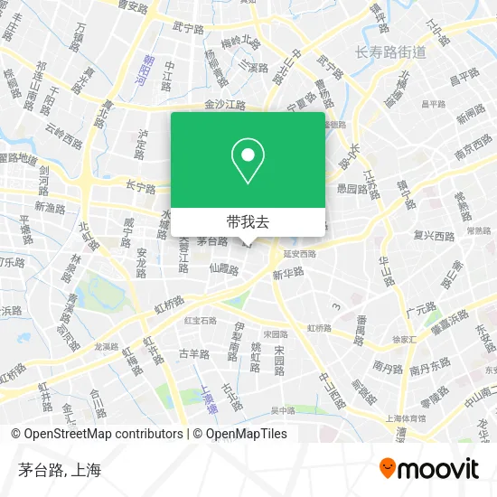 茅台路地图