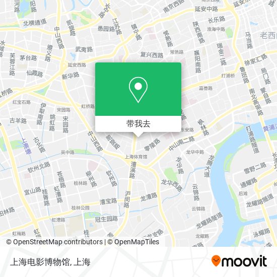上海电影博物馆地图