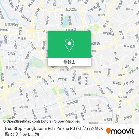 Bus Stop Hongbaoshi Rd / Yinzhu Rd (红宝石路银珠路 公交车站)地图