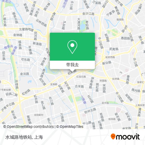 水城路地铁站地图