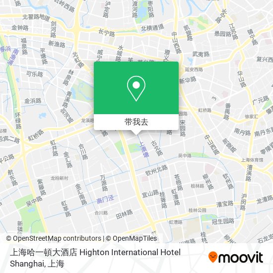 上海哈一頓大酒店 Highton International Hotel Shanghai地图