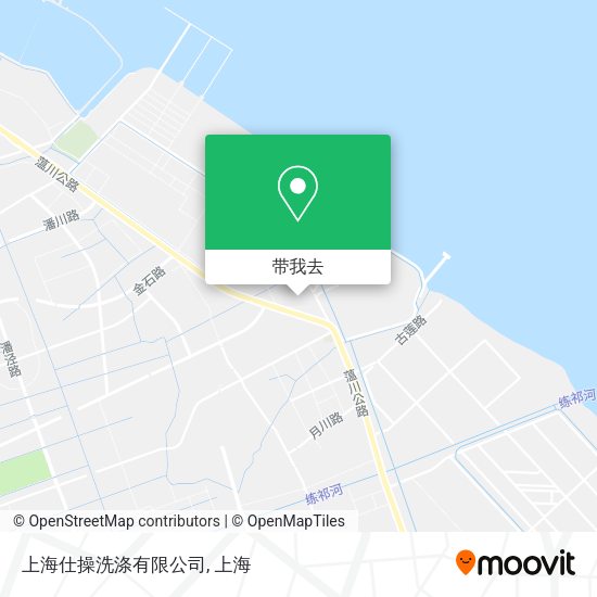 上海仕操洗涤有限公司地图