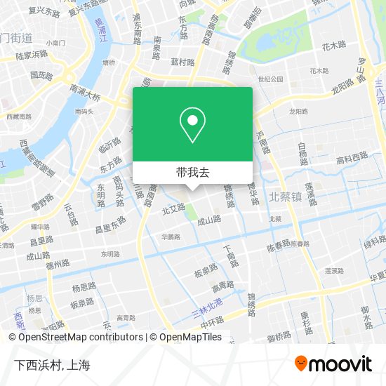 下西浜村地图
