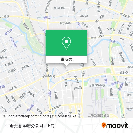中通快递(华漕分公司)地图
