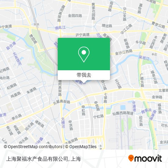 上海聚福水产食品有限公司地图