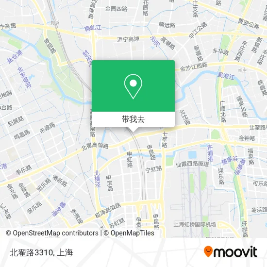 北翟路3310地图
