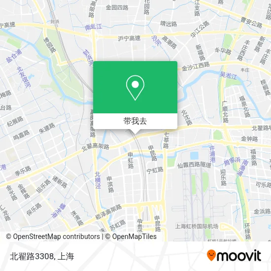 北翟路3308地图