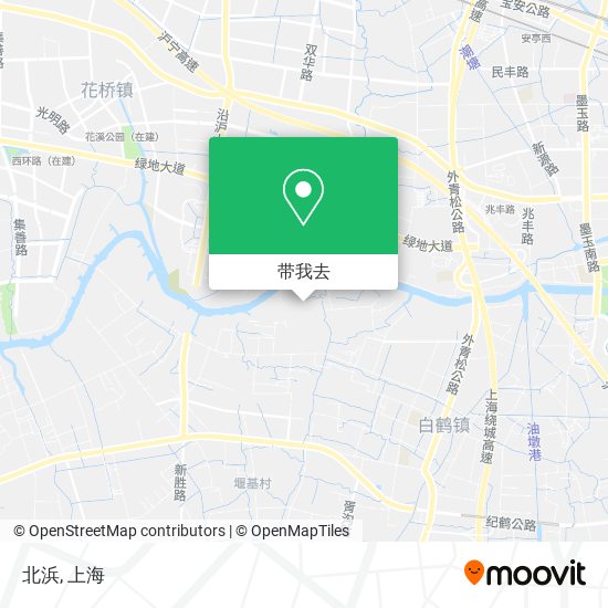 北浜地图