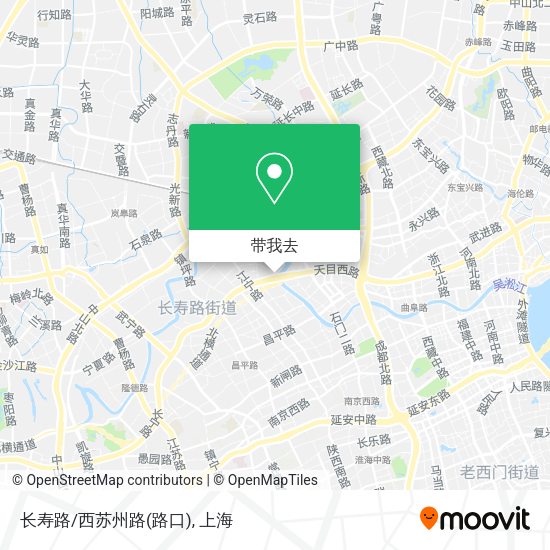 长寿路/西苏州路(路口)地图