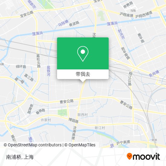 南浦桥地图