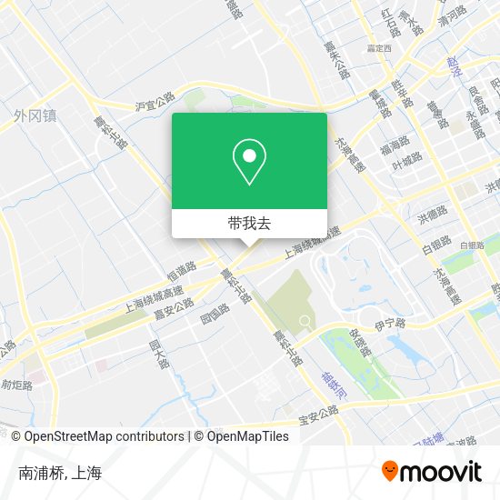 南浦桥地图