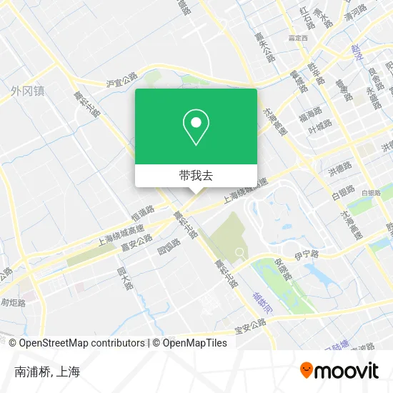 南浦桥地图