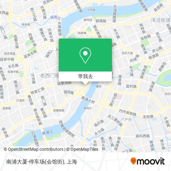 南浦大厦-停车场(会馆街)地图