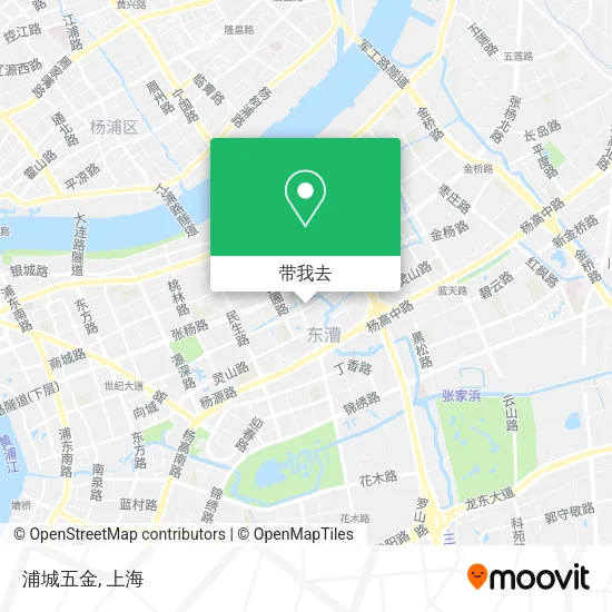 浦城五金地图