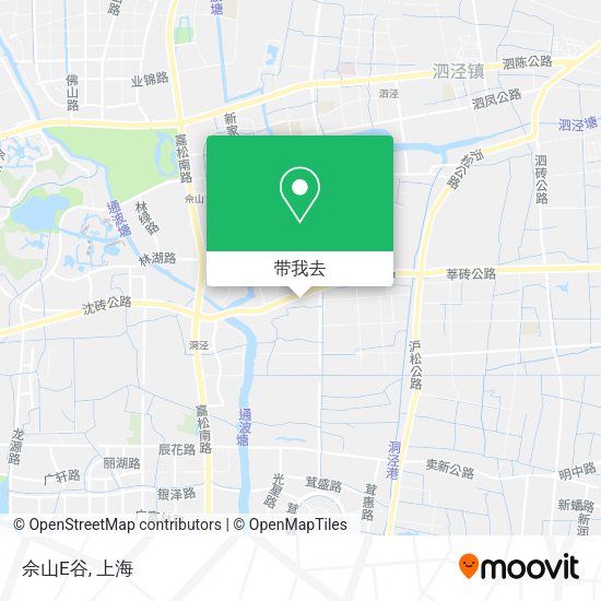 佘山E谷地图