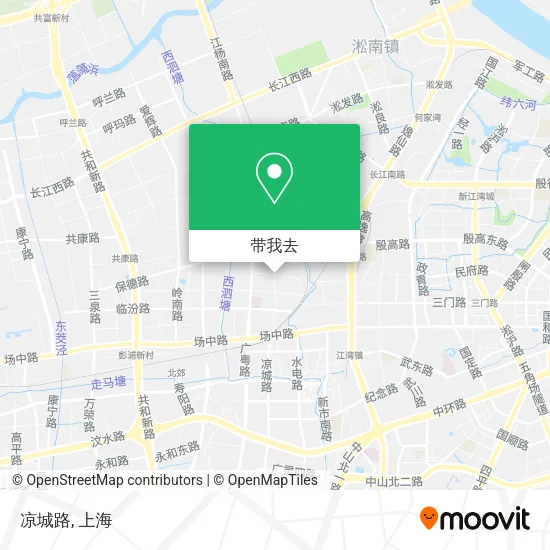 凉城路地图