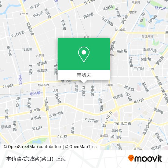 丰镇路/凉城路(路口)地图