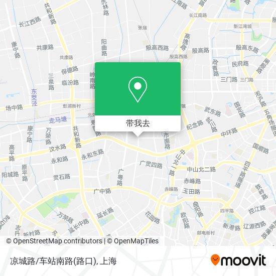 凉城路/车站南路(路口)地图