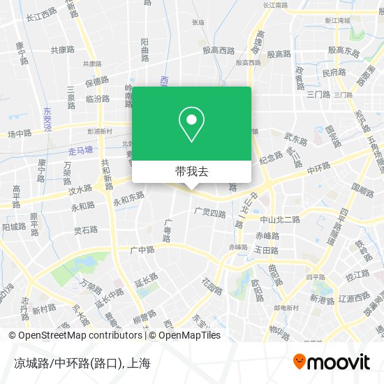 凉城路/中环路(路口)地图