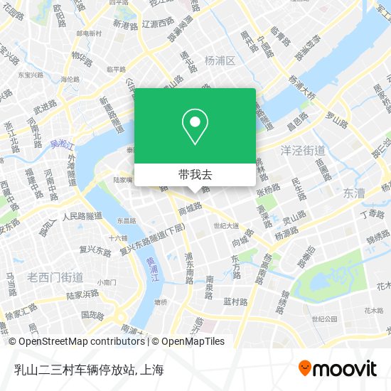 乳山二三村车辆停放站地图