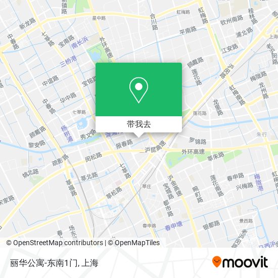 丽华公寓-东南1门地图