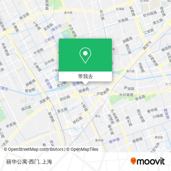 丽华公寓-西门地图