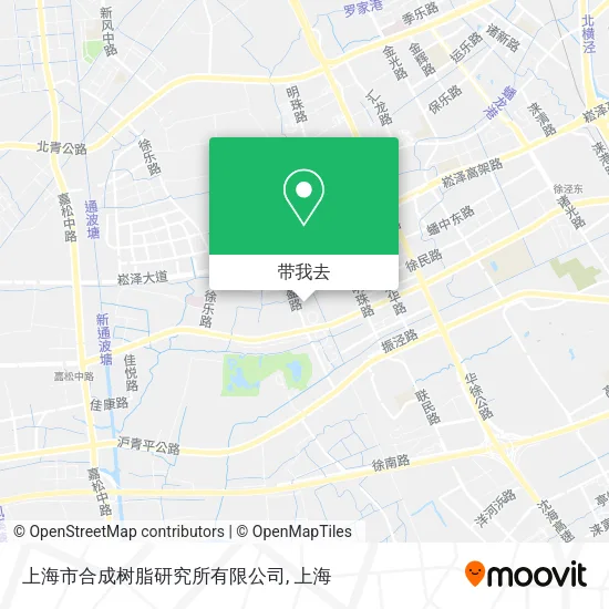 上海市合成树脂研究所有限公司地图