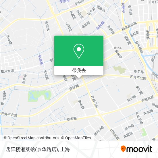 岳阳楼湘菜馆(京华路店)地图