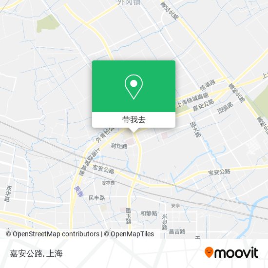 嘉安公路地图