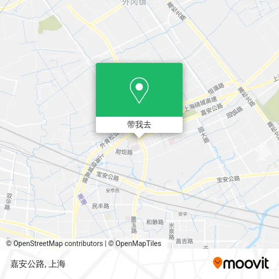 嘉安公路地图