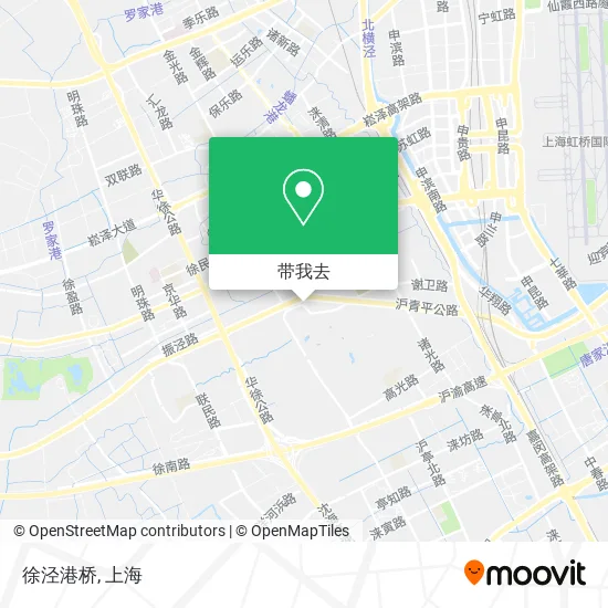 徐泾港桥地图