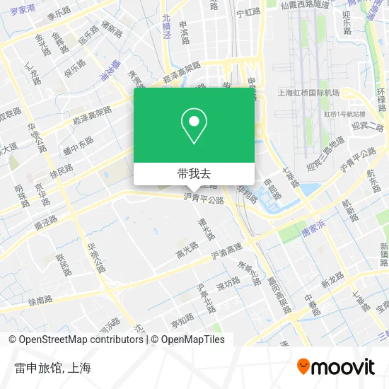 雷申旅馆地图