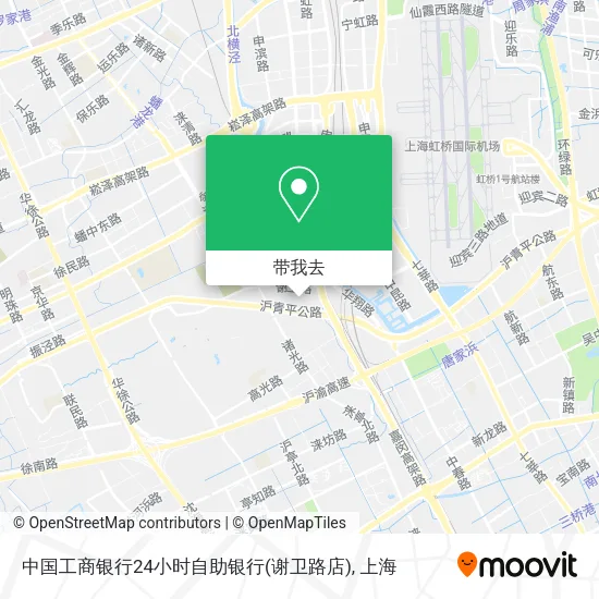 中国工商银行24小时自助银行(谢卫路店)地图