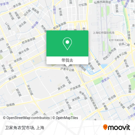 卫家角农贸市场地图