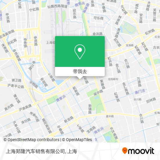 上海郑隆汽车销售有限公司地图