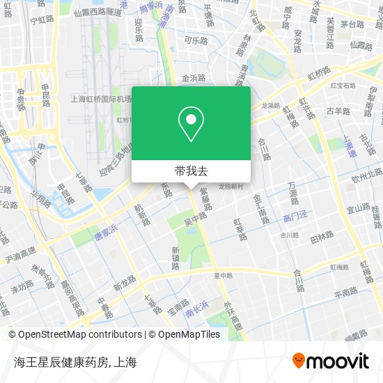 海王星辰健康药房地图