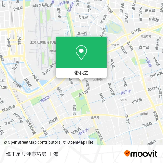 海王星辰健康药房地图