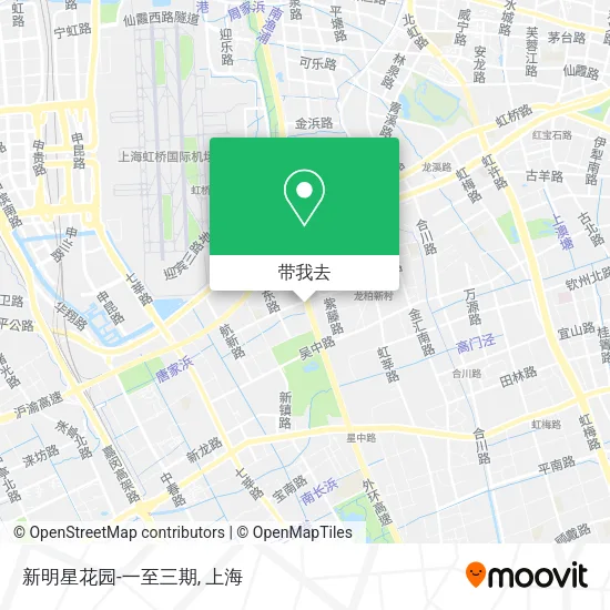 新明星花园-一至三期地图