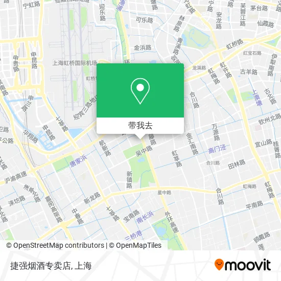 捷强烟酒专卖店地图