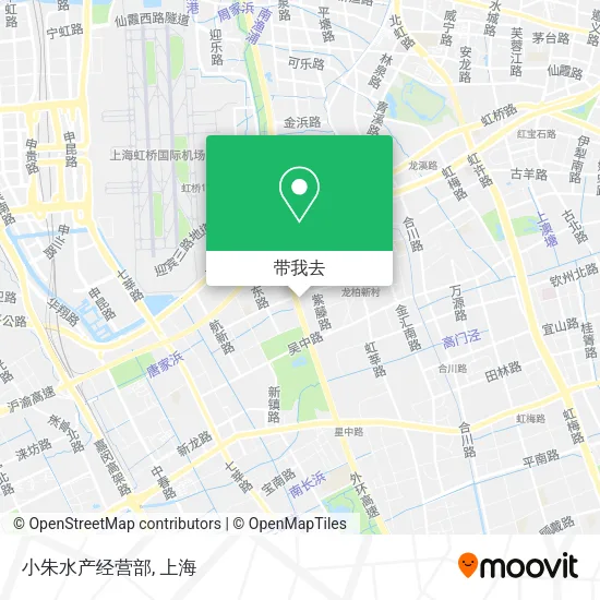 小朱水产经营部地图