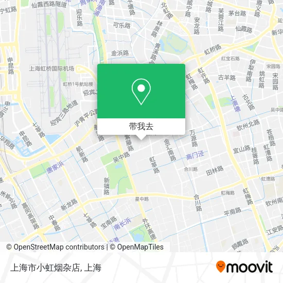 上海市小虹烟杂店地图