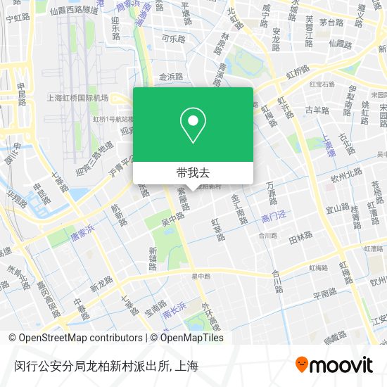 闵行公安分局龙柏新村派出所地图