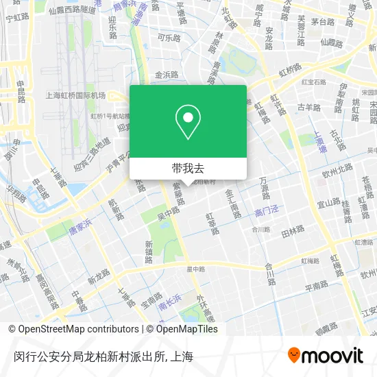 闵行公安分局龙柏新村派出所地图