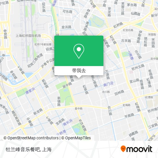 牡兰峰音乐餐吧地图