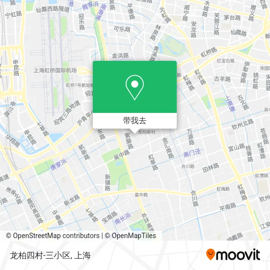 龙柏四村-三小区地图